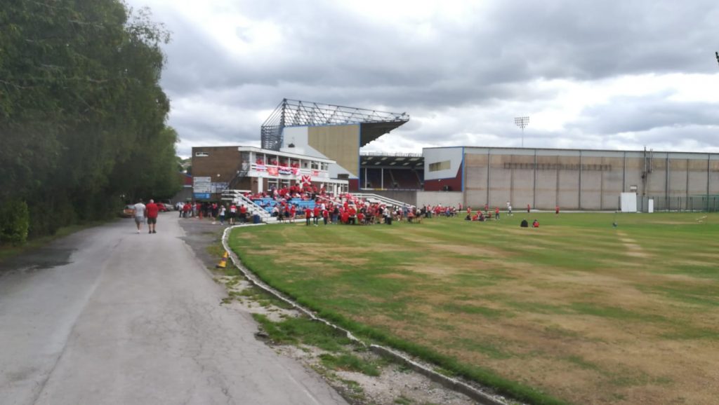 @OptaFraz - Just been sent this pic of the cricket ground in Burnley, can't wait to get along! COYR