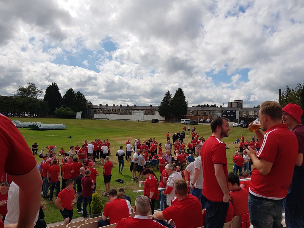 @olisheep - #Standfree Aberdeen fans @BurnleyCricket