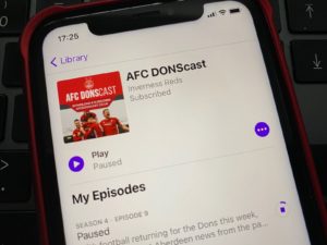 AFC DONscast iPhone