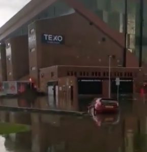 Pittodrie Flooding