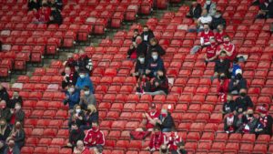 Fans in Pittodrie
