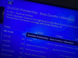 Ross County v Aberdeen