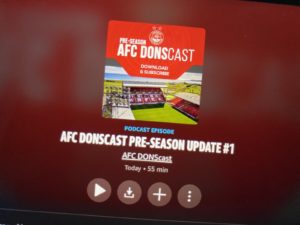 AFC DONScast Pre-season 1
