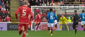 Aberdeen 1 v Rangers 1 - 26 November 2023